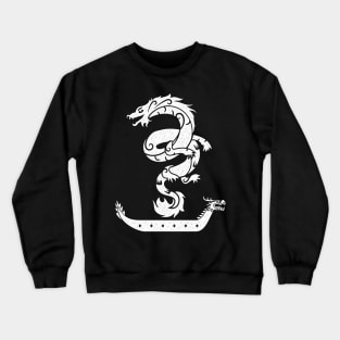 Dragon Boat Racing Vintage Look Crewneck Sweatshirt